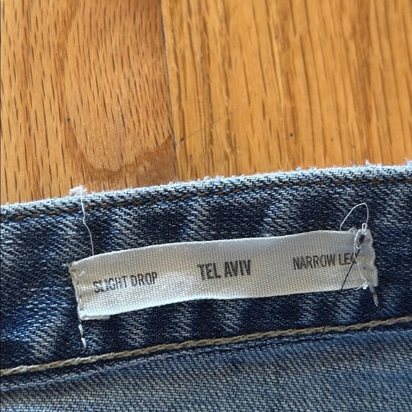 Nili Lotan 25 Tel Aviv Jean slight drop narrow leg classic blue denim good cond - Picture 4 of 7